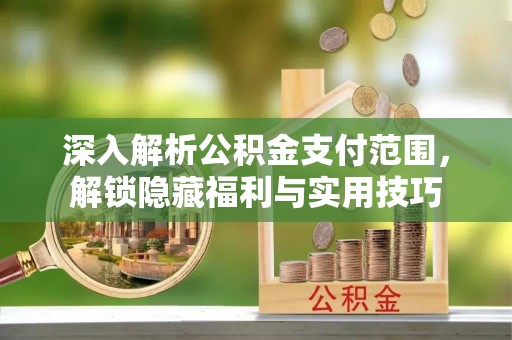 黄龙深入解析公积金支付范围，解锁隐藏福利与实用技巧
