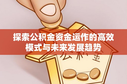 黄龙探索公积金资金运作的高效模式与未来发展趋势